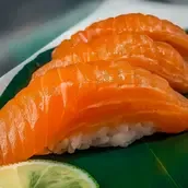 Asian Kitchen | Salmon Sake Nigiri
