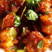 Ananda Bhavan | Mushroom Manchurian