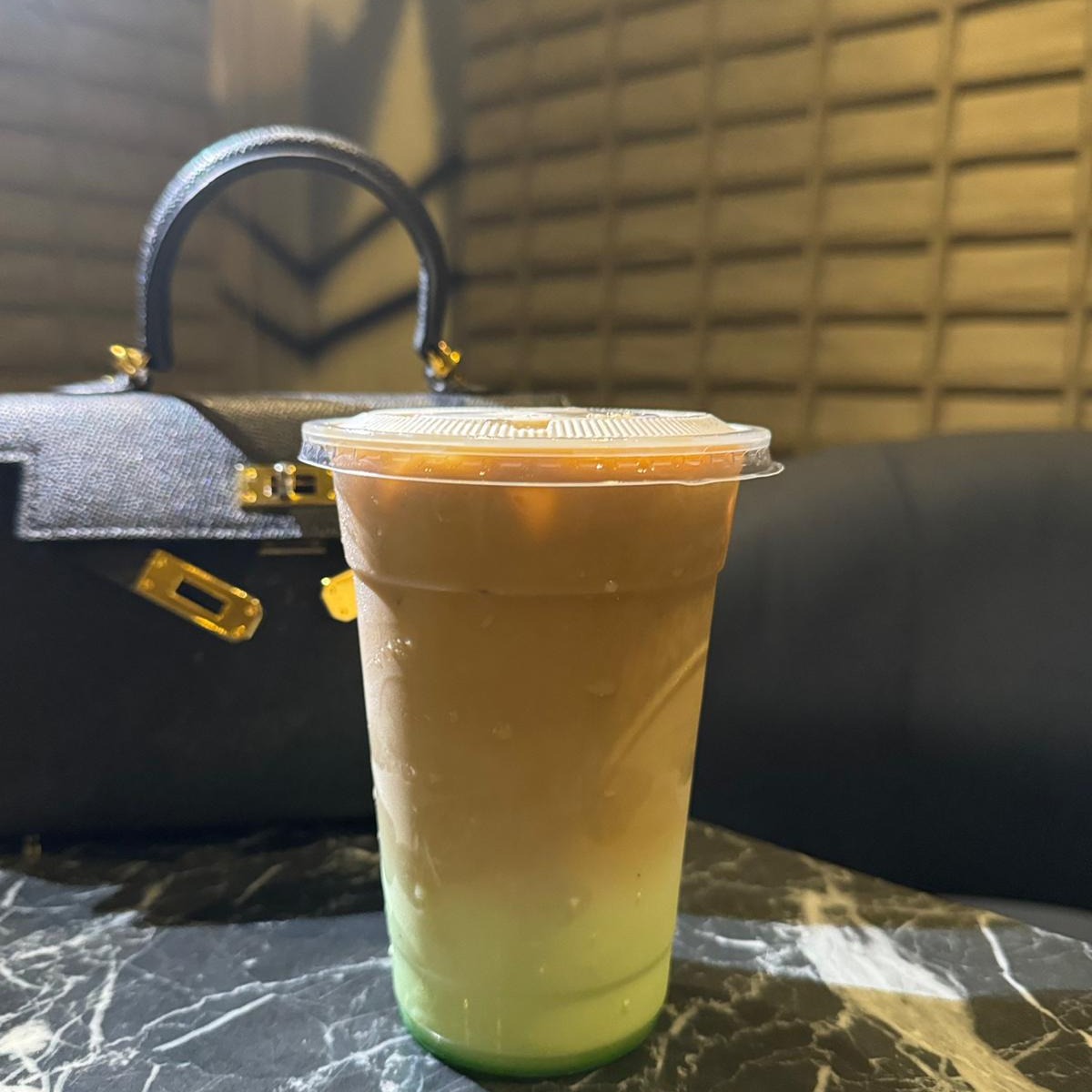 Le Notre Cafe | Iced Pistachio Latte