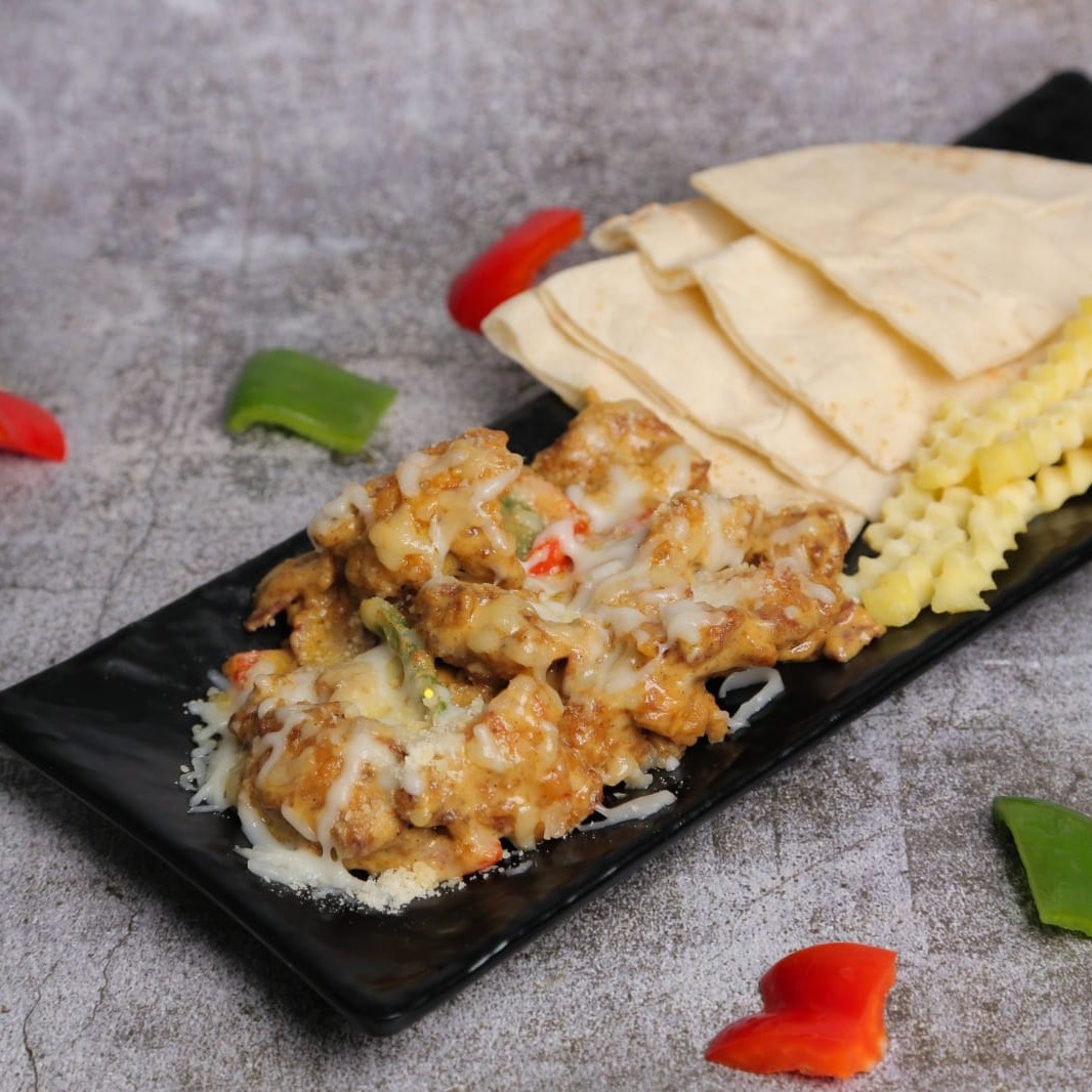 Le Notre Cafe | 6 Dry Cheesy Chicken